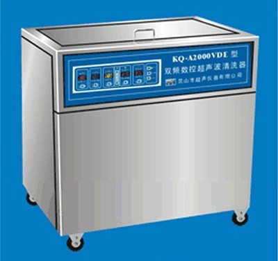 昆山舒美KQ-A2000VDE双频超声波清洗器 实验室精密清洗的可靠之选